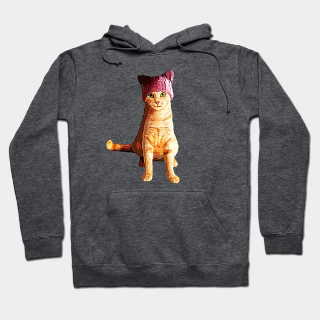 Resistance Kitty Hoodie by authenticamerican